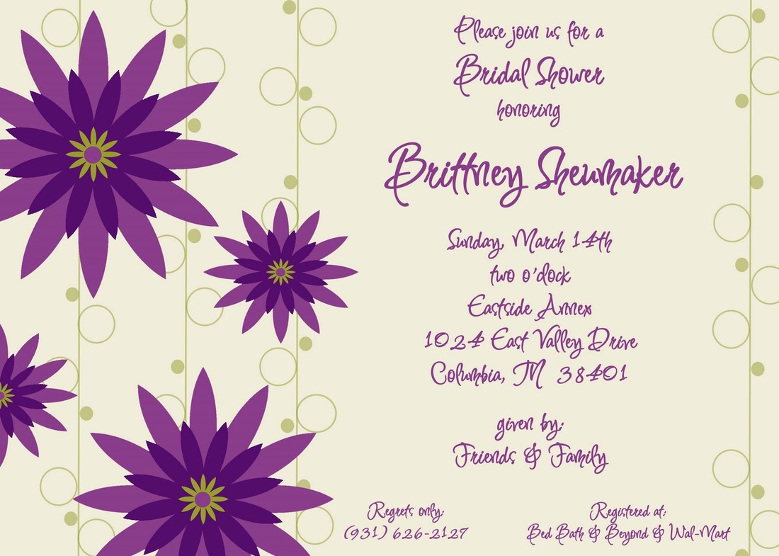 Bridal Shower Invitations Giving Life To Your Ideas